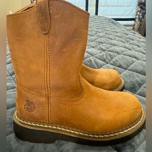 Boys Georgia Boy boots, size 1